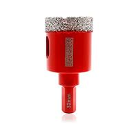 DT-DIATOOL Diamond Drill Bit 32mm Vacuum Brazed Diamond Hole Saw with Triangle Shank Drilling Porcelain Tile Ceramic Marble Granite Masonry Quartz