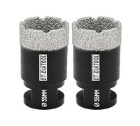 DT-DIATOOL Diamond Drill Bit 35mm Hole Saw, 2PCS