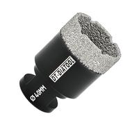 DT-DIATOOL Diamond Drill Bit 40mm Hole Saw for Dry Drilling Tile Porcelain Marble Ceramic Granite