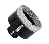 DT-DIATOOL Diamond Drill Bit 65mm Hole Saw for Dry Drilling Tile Porcelain Marble Ceramic Granite