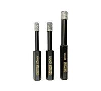 DT-DIATOOL Tile Diamond Drill Bits Set Hex Shank - 3PCS 5/6/8mm Vacuum Brazed Hole Saw for Tile Porcelain Ceramic Marble Granite