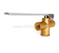 DT Straight Carpet Cleaning Wand Angle Valve 1/4" Brass Truckmount Extractor