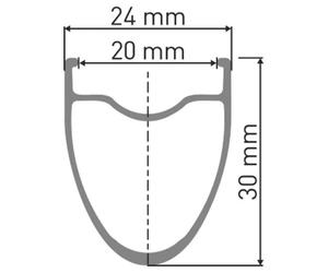 Dt Swiss A 1800 Spline 30 700 Wts isc Tubeless Road Front Wheel 12 x 100 mm Black