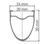 Dt Swiss Ar 1600 Spline 30 Db Disc Tubeless Road Rear Wheel 12 x 142 mm Black
