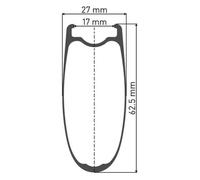 Dt Swiss Arc 1400 Dicut 62 29´´ Tubeless Rear Wheel 5 x 130 mm Black