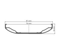 Dt Swiss Br 710 26 76 Db Vi Disc Mtb Rim 26´´ 32H Black