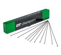 Dt Swiss Champion J-bend Spokes 100 Units Black 2.0 x 292 mm