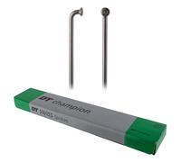 Dt Swiss Champion J-bend Spokes 100 Units Silver 2.0 x 265 mm 2.0 x 265 mm Stainles