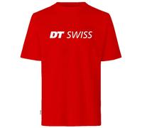 Dt Swiss Classic Logo Short Sleeve T-shirt M Red