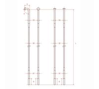 Dt Swiss Competition J-bend Spokes 100 Units 262 mm Black