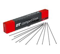 DT Swiss Competition Straight Pull Spokes 14/15g = 2/1.8mm box 100, black 294mm