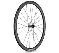 Dt Swiss Crc 1100 Spline 38 Cl Disc Tubular Road Front Wheel Black 12 x 100 mm