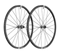 DT Swiss E 1800 Spline 23 Disc Road Wheelset - 700c - Black / Shimano / Centerlock / Pair / 10-11 Speed / Tubeless / 700c