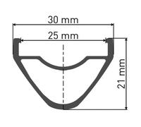 DT Swiss EX 471 SBWT Disc-specific Presta-drilled Black - 650 B - 28 h