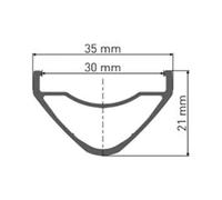 Dt Swiss Ex 511 Disc Rim 29´´ 32H Black