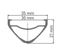 Dt Swiss Fr 541 29´´ Disc Tubeless Mtb Rim 29´´ 32H Silver