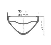 Dt Swiss Fr 541 584-30 Rim 650B-27.5´´ 32H Black
