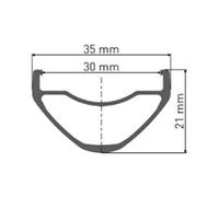 Dt Swiss Fr 560 Disc Rim Black 650C - 26´´ 32H 650C - 26´´ 32H Black