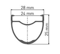 Dt Swiss Gr 531 Disc Rim Black 650B - 27.5´´ 28H 650B - 27.5´´ 28H Black