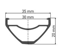 Dt Swiss H 1900 Spline 30 29 isc Tubeless Mtb Front Wheel 15 x 110 mm Black