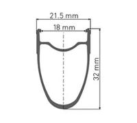 Dt Swiss Pr 1400 Dicut 32 Tubeless Road Rear Wheel 5 x 130 mm Black