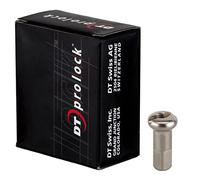 DT Swiss Prolock brass nipples silver (box of 100) 2 x 12 mm