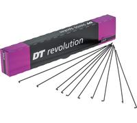 DT Swiss Revolution 14 / 17 G = 2 / 1.5 MM Spokes Black - Box Of 100 - 248 MM