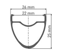 Dt Swiss Rr 481 Disc Rim Black 700 - 28´´ 24H 700 - 28´´ 24H Black
