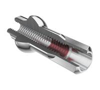 Dt Swiss Squorx Pro Head Pro Lock Anodized Bike Nipples 100 Units Silver 1.8 x 15 mm 1.8 x 15 mm Silver