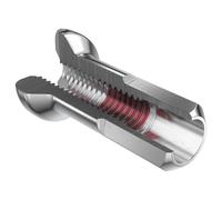 Dt Swiss Standard Pro Lock Nickel Plated Bike Nipples 100 Units Silver 1.8 x 14 mm 1.8 x 14 mm Black