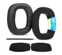 DT100 Cooling Gel Earpads Replacement Compatible with Beyerdynamic DT100/DT102/DT108/DT109/DT150/DT190 Headphones Ear Pads Cushions Ice Silk Fabric Black