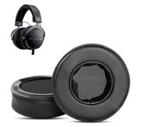DT1770 Headphone Earpads Compatible with Beyerdynamic DT1770 DT1990 DT 1990PRO 1770 PRO Headphone(Protein Leather and Memory Foam ear cushions)
