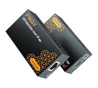 DT237P HDMI Extender over IP 120m/400ft HDMI Extender over Ethernet RJ45 Over Single Cat5e / 6/7 Full HD 1080P@60Hz Support POE and 1 to Many Transmission via Switch