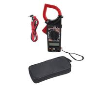 DT266 Digital Clamp Meter, AC DC Voltmeter Multimeter, Smart Current Tester with NCV Function, Large Clamp Opening for Easy Measurement, Includes Probes Storage Bag for Electrician