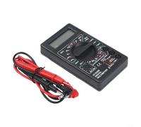 DT830B Handheld Digital Multimeter 1999-Count with AC/DC Voltage, DC Current, Resistance & Transistor Testing - for Electricians, DIYers and Students