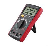 DT9205A Digital Multimeter with LCD Display, Handheld AC DC Voltage Tester, Current Measurement Tool, Resistance Tester, Capacitance Meter, Diode,