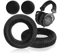 DT990 DT770 Ear Pads - Replacement Ear Cushion Pads Earpad Compatible with beyerdynamic DT990 / DT880 / DT770 PRO Headphones (Black)