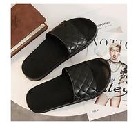 DTACBNEUZ Cloud Slides Summer Personality With A Hundred Polka Dot Slippers Female Outdoor One Word Drag Soft Bottom Home Household Bathroom Sandals Shower Shoes(E,38/39)