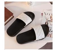 DTACBNEUZ Cloud Slides Summer Personality With A Hundred Polka Dot Slippers Female Outdoor One Word Drag Soft Bottom Home Household Bathroom Sandals Shower Shoes(B,38/39)