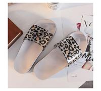 DTACBNEUZ Cloud Slides Summer Personality With A Hundred Polka Dot Slippers Female Outdoor One Word Drag Soft Bottom Home Household Bathroom Sandals Shower Shoes(D,36/37)