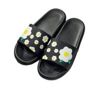 DTACBNEUZ Cloud Slides Summer Personality With A Hundred Polka Dot Slippers Female Outdoor One Word Drag Soft Bottom Home Household Bathroom Sandals Shower Shoes(G,38/39)