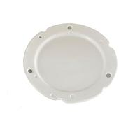 DTACBNEUZ deep Plate Ceramic Flat Plate Yellow Cute Matte Cheese Shape Breakfast Home Creative Dessert Cake(White)