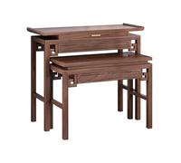 DTACBNEUZ Shrine Altar Table New Chinese Style Combination Offering Table, Meditation Zen Wood Buddha Shrine