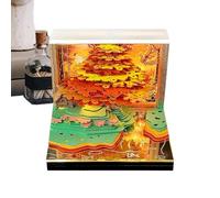 Dtaigou 3D Standing Calendar - 2026 52 Week Artisan Paper Calendar Decorative Notepad for Event Planning - Home Office School and Celebrations