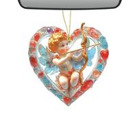 Dtaigou Angel Decorative Ornaments - Car Angel Ornament | Stylish Car Angel Ornament, Cute Christmas Angels Tree Ornaments for Car, Bag