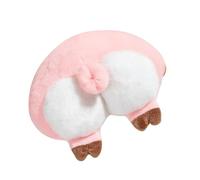 Dtaigou Butt Shaped Dog Toy,Cute Farting Sound Doll,Interactive Plush Butt Dog Toy,Makes A Funny Poof Sound,for Home Indoor Travel Cage