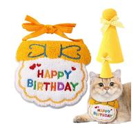 Dtaigou Cat Birthday Hat | Cat Birthday Supplies - Cat Birthday Hat, Cats Decorations, Festive Cute Funny Cat Clothing for
