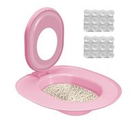 Dtaigou Cat Toilet Seat Trainer,Cat Litter Box Trainer - Urinal Seat Potty, Reusable Cat Hygiene Trainer, Teach Cat to Use Toilet