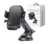 Dtaigou Cell Phone Mount - Car Phone Holder Suction Mount | Cradles Dashboard Bracket Rack for Automobile Smartphone Vehicle Travel Women Men