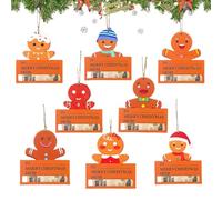 Dtaigou Christmas Cash Money Holder | 8X Wooden Christmas Money Dispenser - Funny Money Holder Ornaments for Christmas Holidays, Money Card for Cash